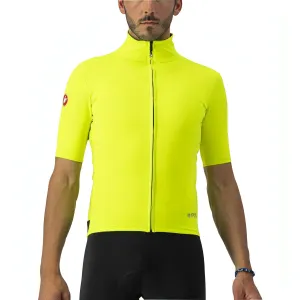 Castelli Perfetto RoS Light Short Sleeve Mens Cycling Jersey - Yellow