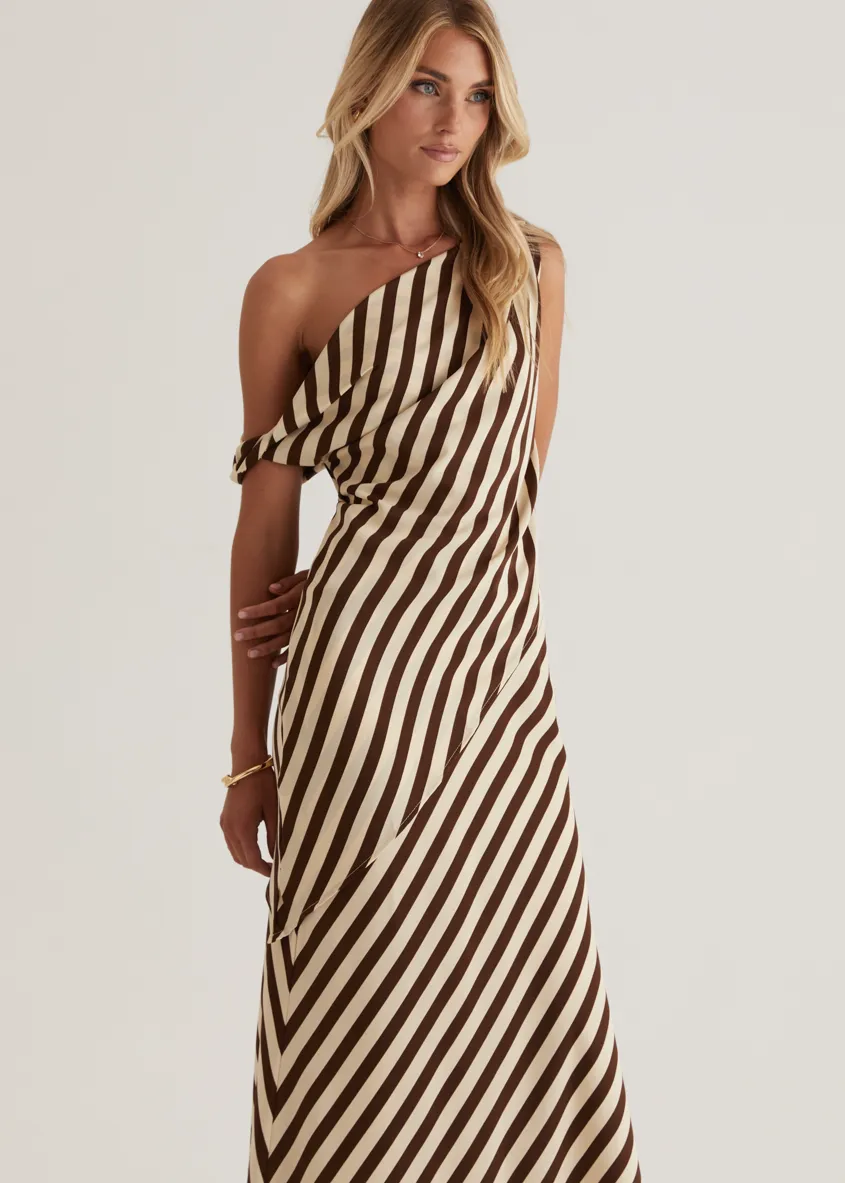 Catalina Set - Choc Stripe