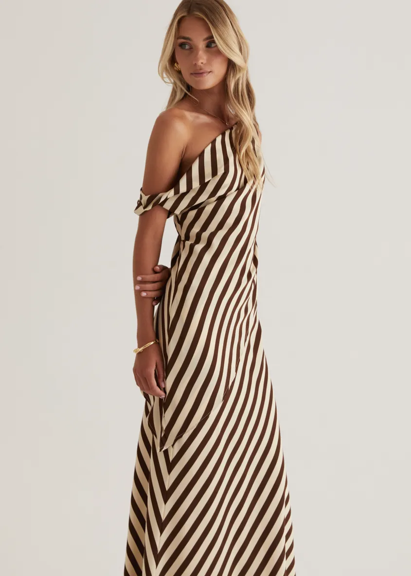 Catalina Set - Choc Stripe