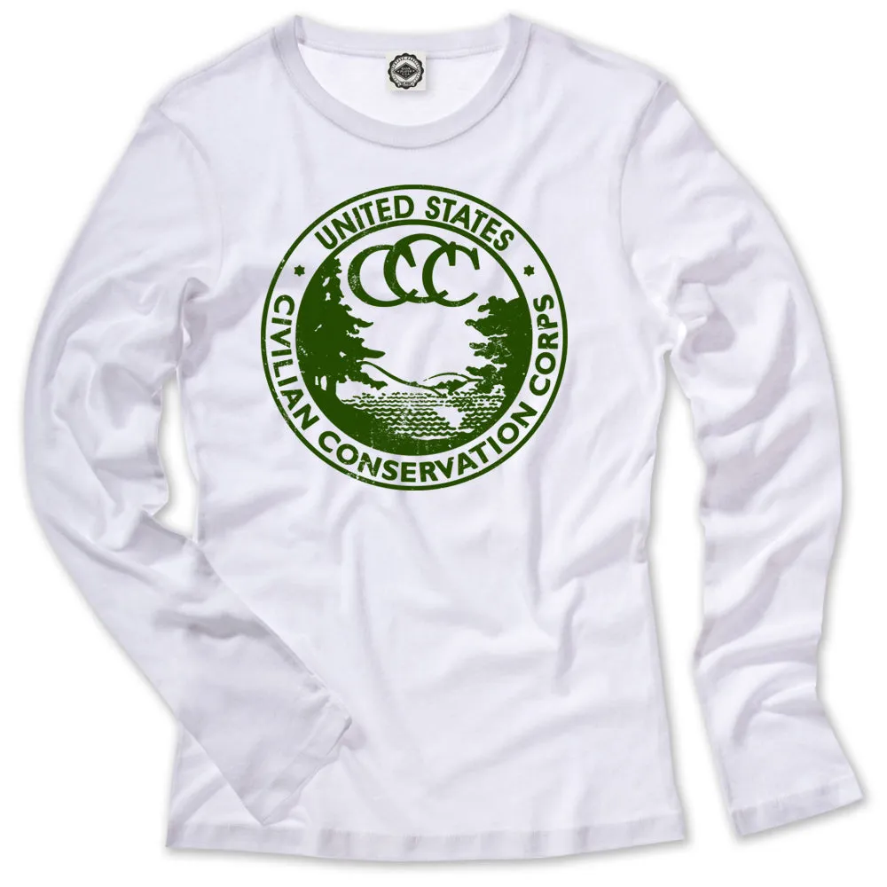 CCC (Civilian Conservation Corps) Women's Long Sleeve Tee