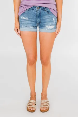 C'est Toi Shorts- Aspen Wash