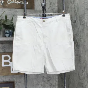 Chaps Mens Khaki 100% Cotton Shorts 166a08fd143154 Light Stone Brown 38