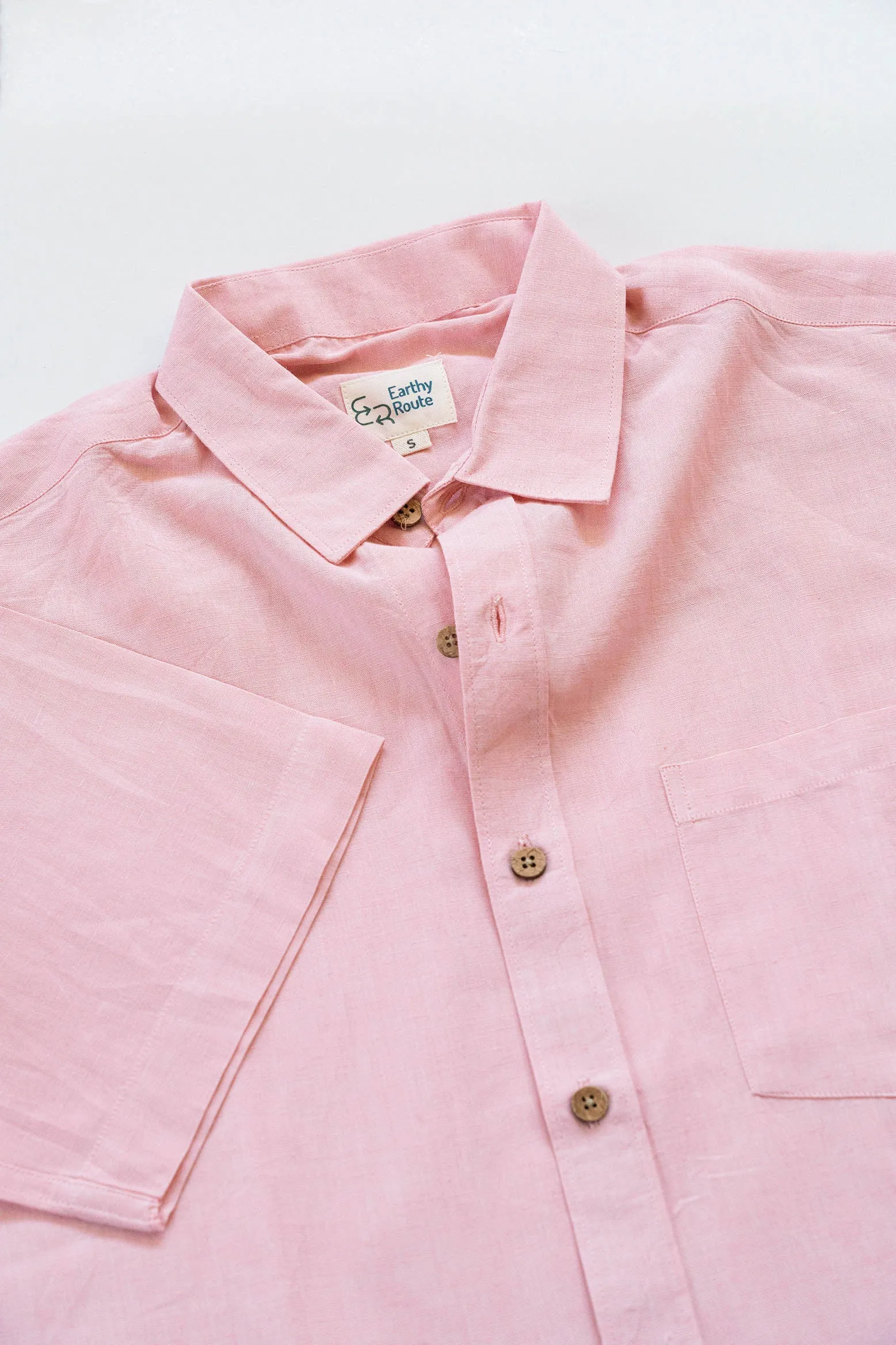 Charm Pink · Half Sleeve Shirt