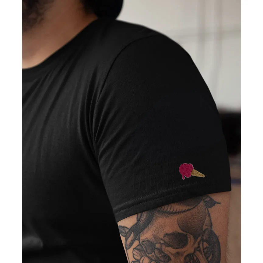 Chenille Sleeve Tee