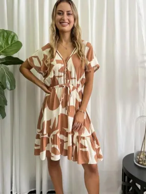 Chloe Tan Dress