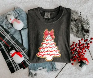 Christmas Cake Cookie Pepper Tee