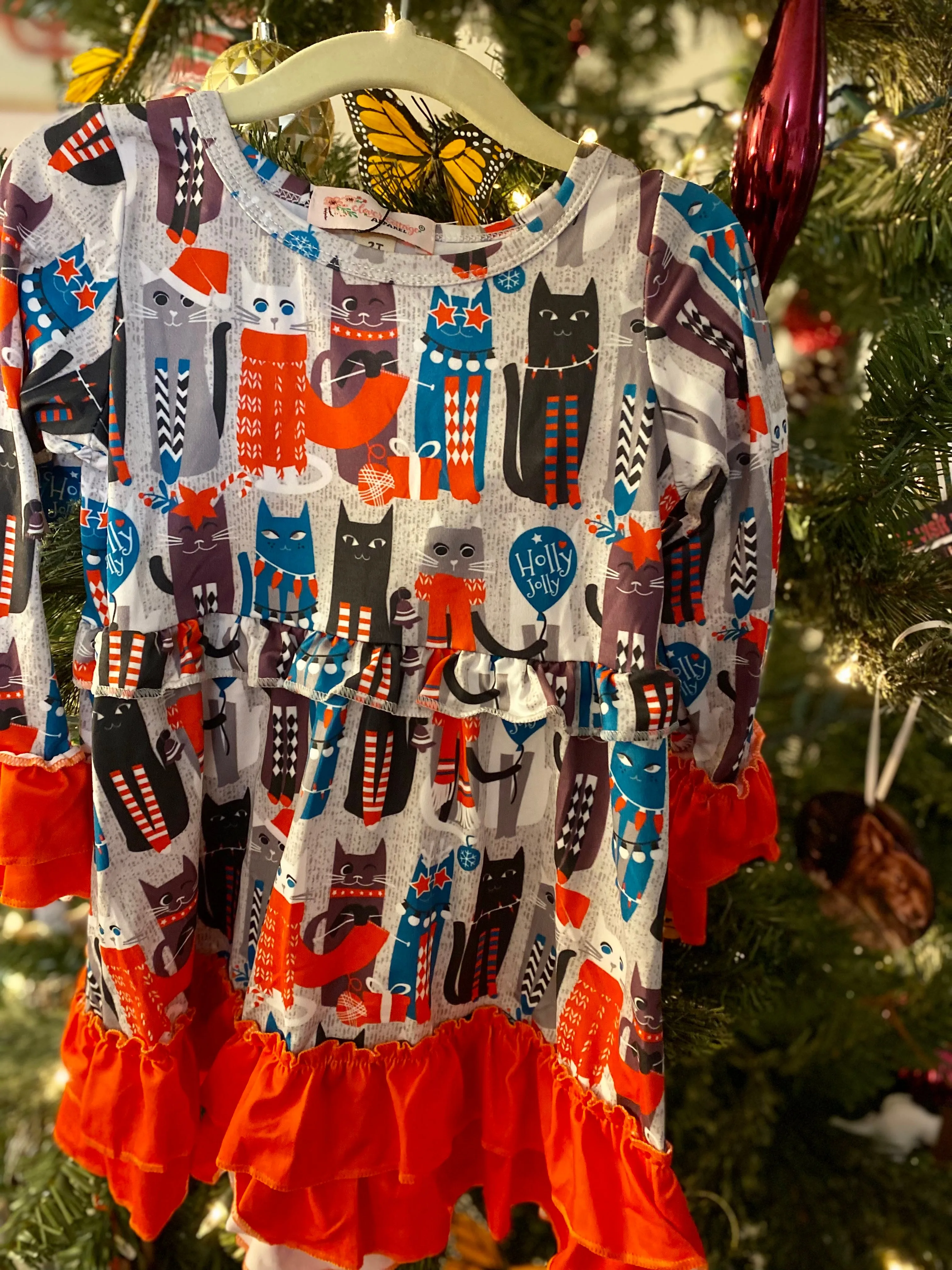 Christmas Cats Dress