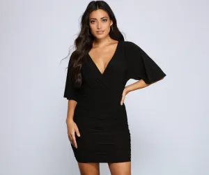Classic Chic Stylish Vibes Mini Dress