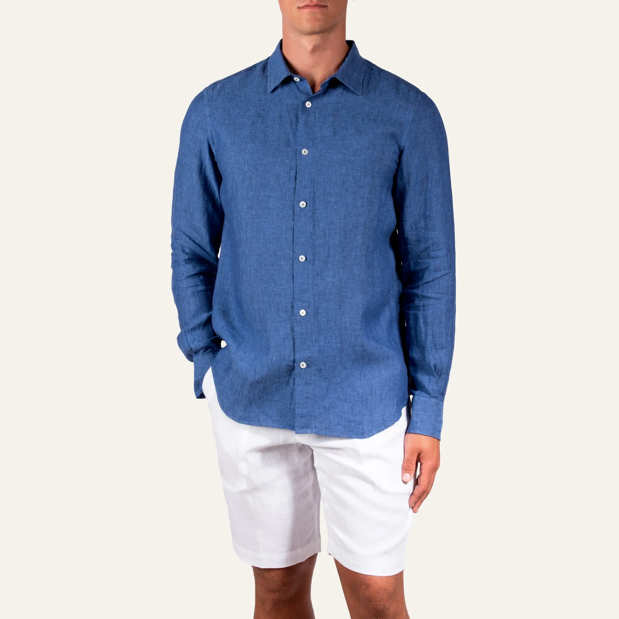 Classic Linen Shirt Jeans