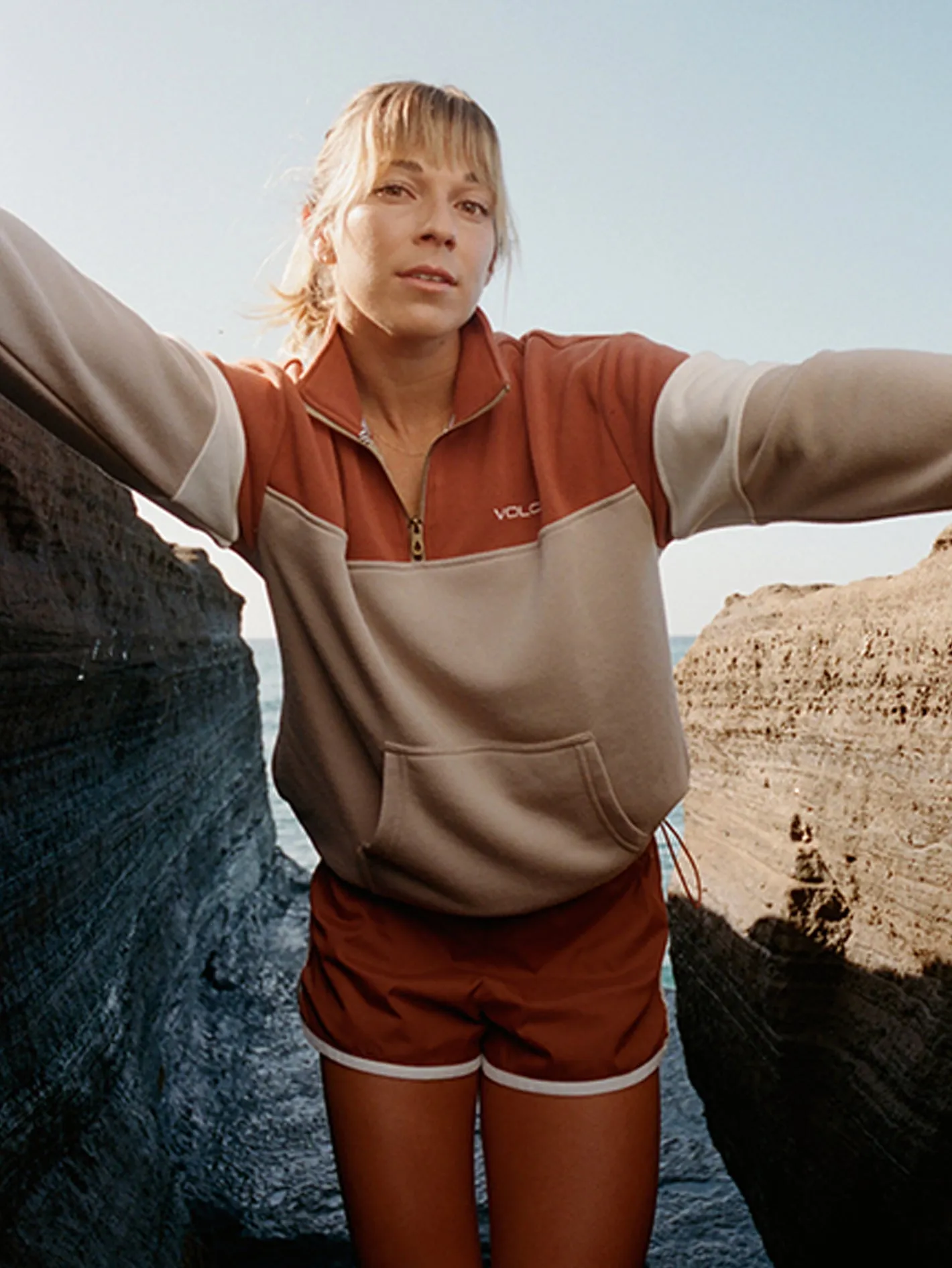 Coco Ho Runner Shorts - DARK CLAY