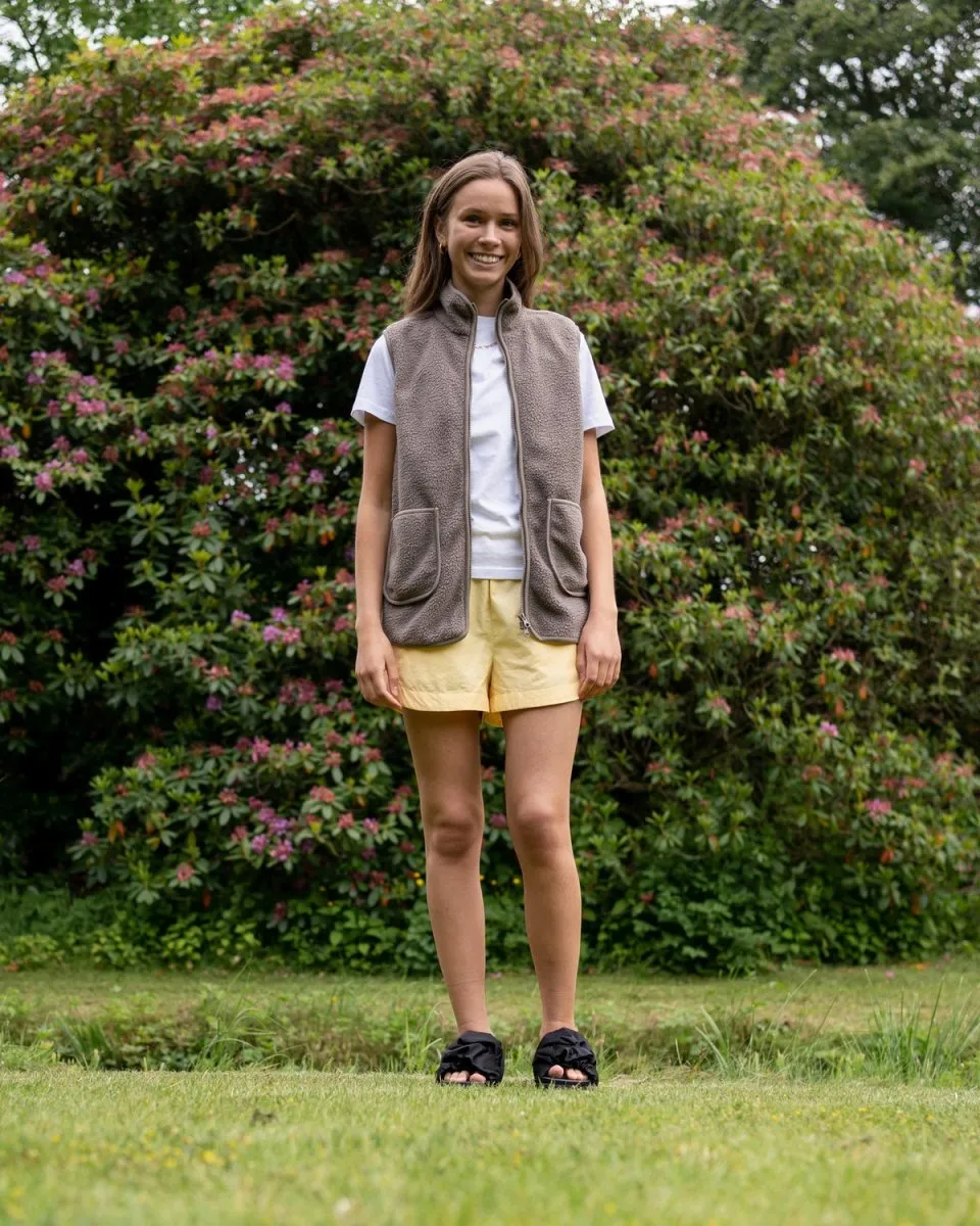 Cora Shorts - Light Yellow
