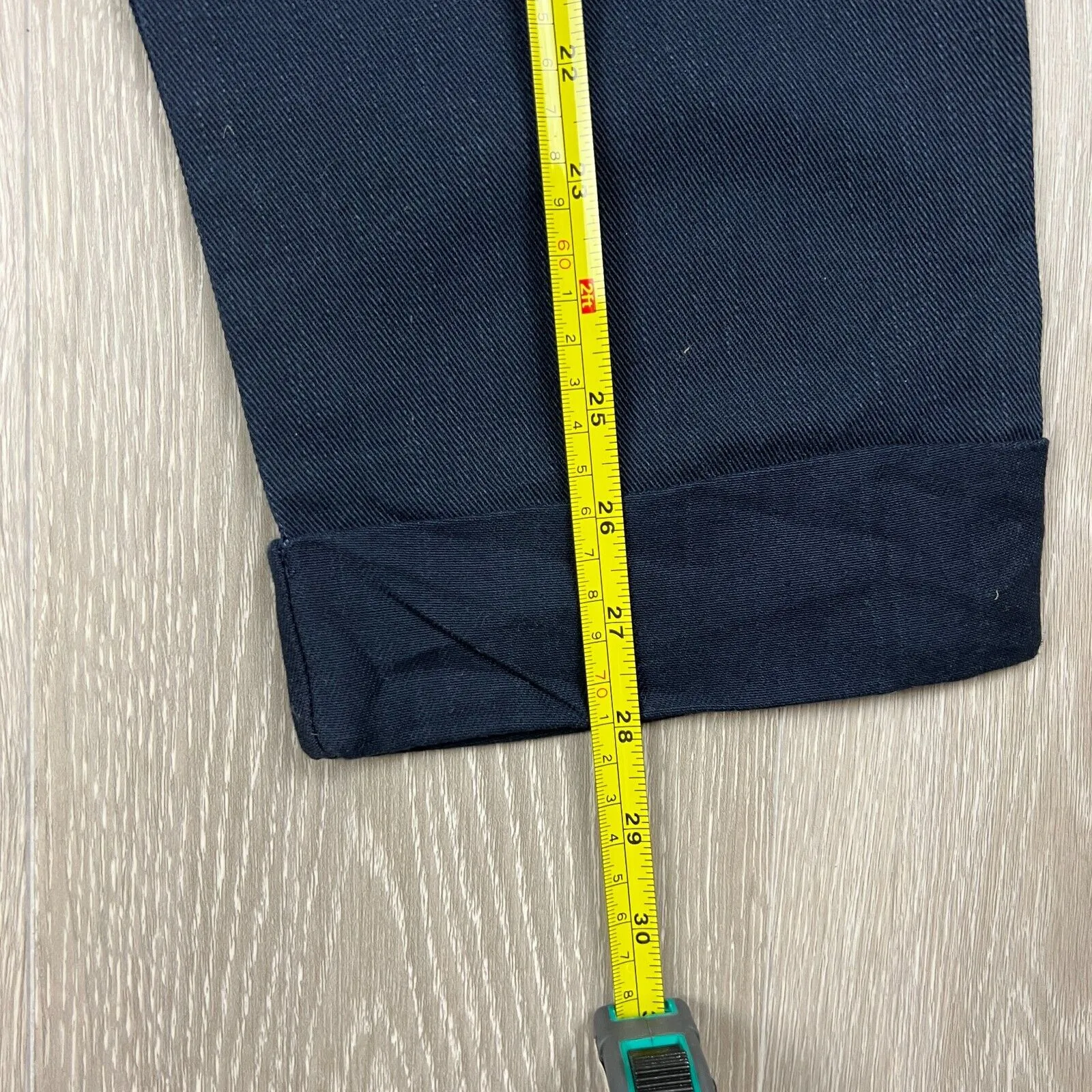 Corfu Denim Womens Dark Navy Cropped Jeans Size 10 (New)