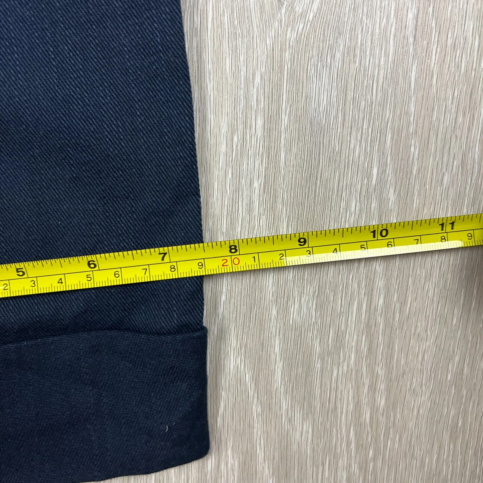 Corfu Denim Womens Dark Navy Cropped Jeans Size 10 (New)