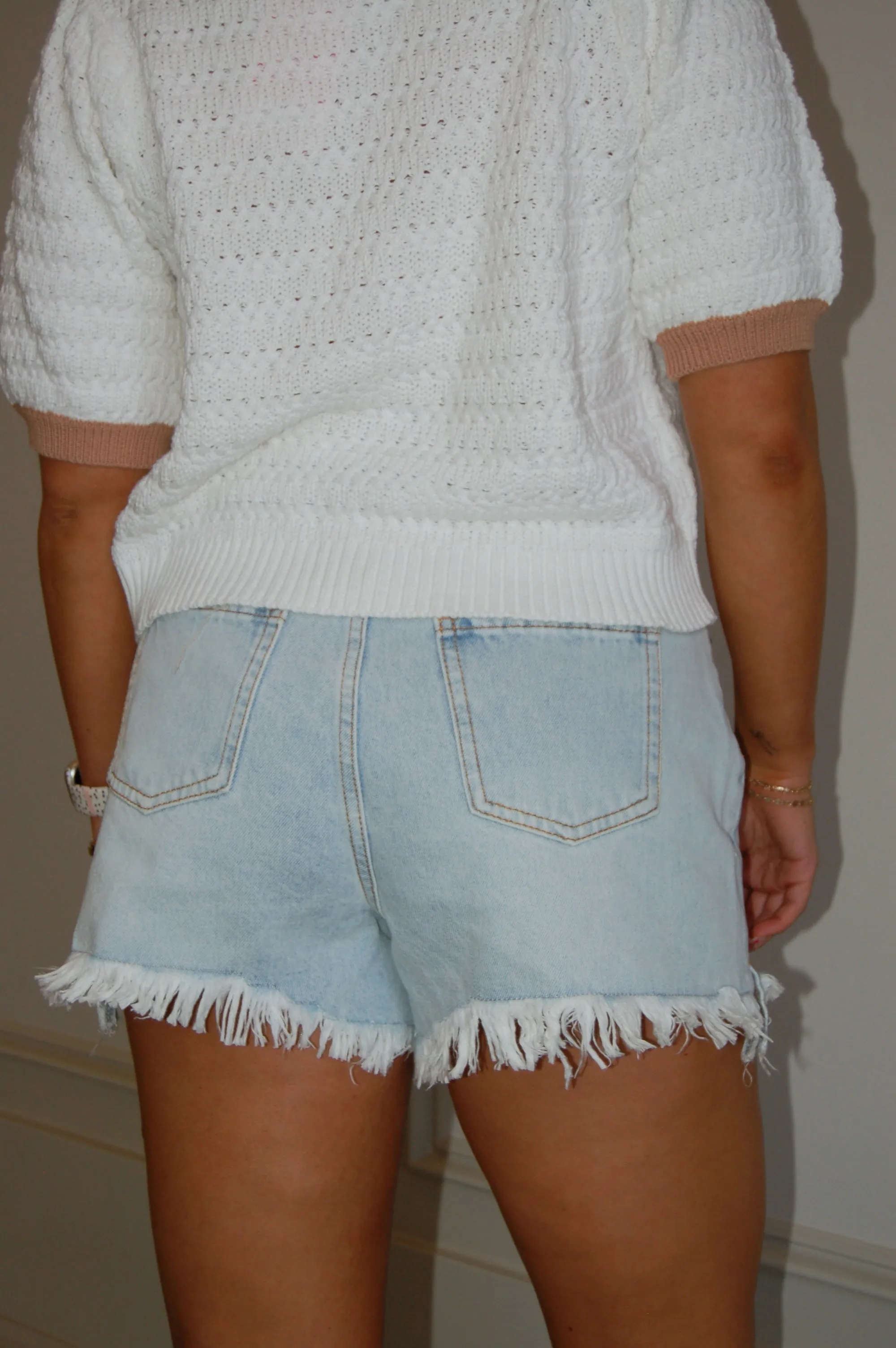 Costal Luxe Denim Shorts