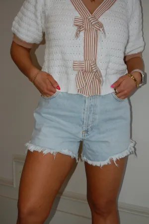 Costal Luxe Denim Shorts