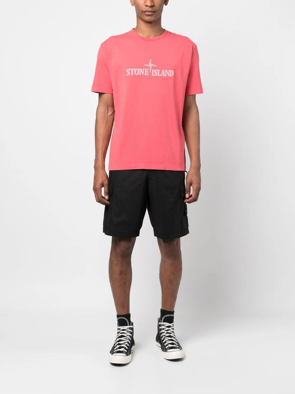 Cotton cargo shorts