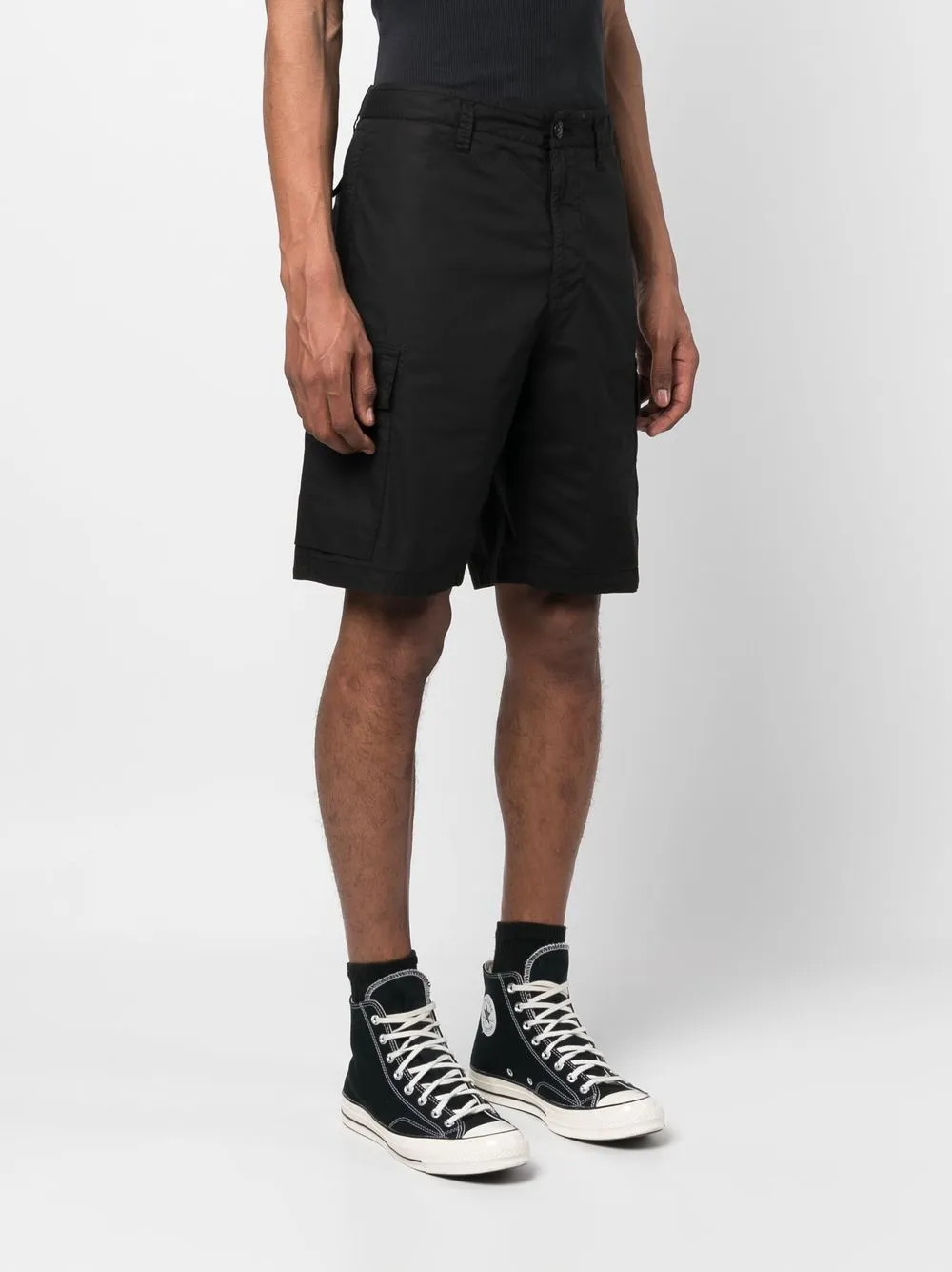 Cotton cargo shorts