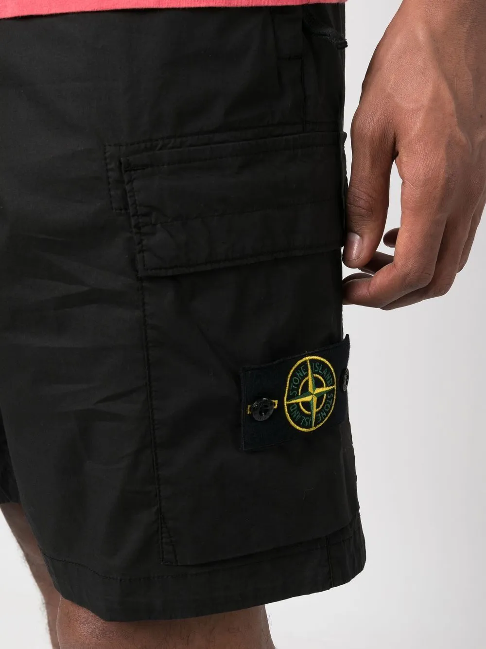 Cotton cargo shorts