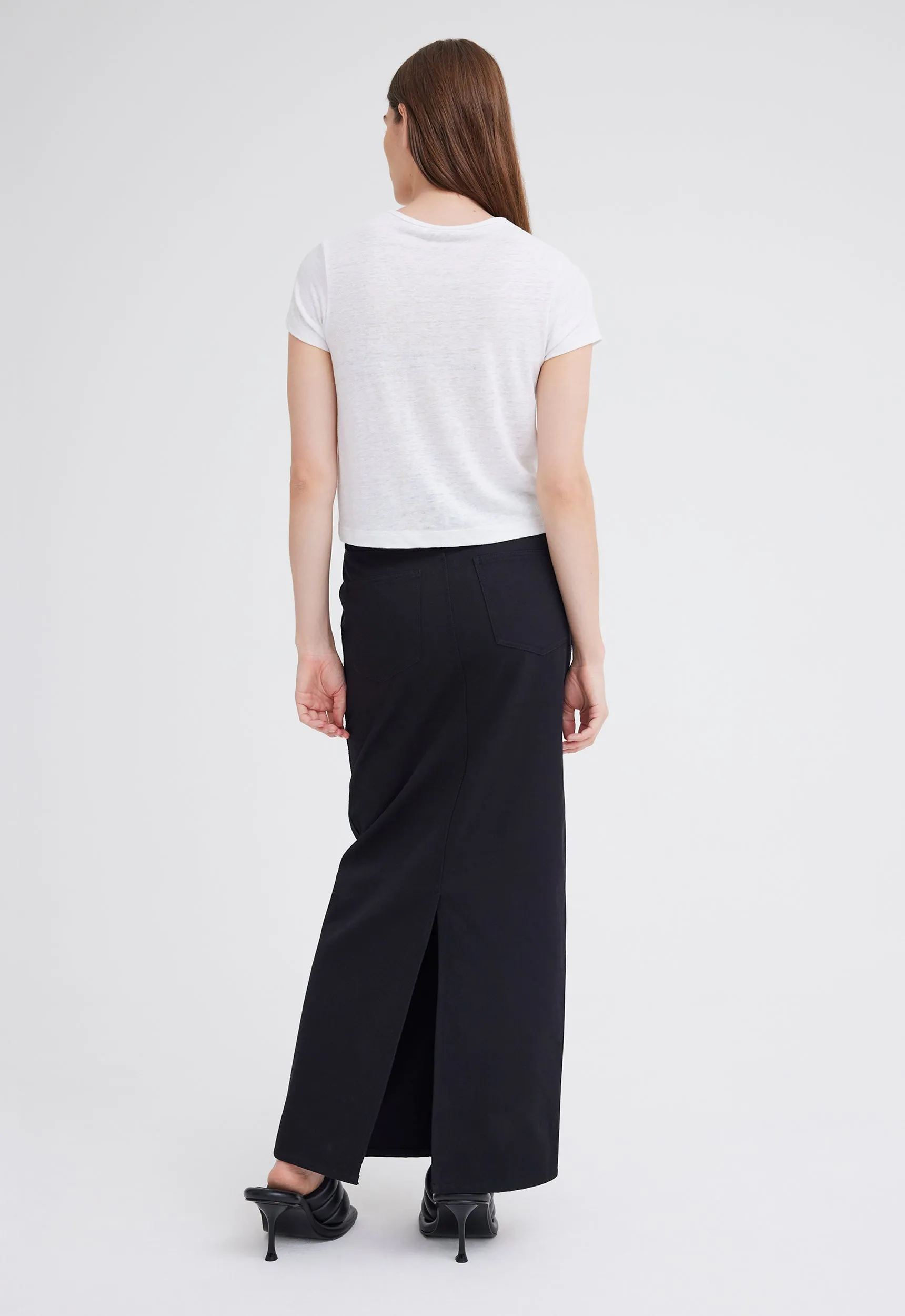 Cult Linen Tee - White