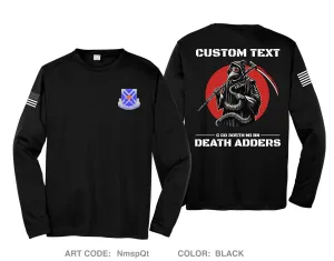 CUSTOM C Co 305TH MI BN (Students) Hi-Tech Performance Unisex LS Tee - NmspQt