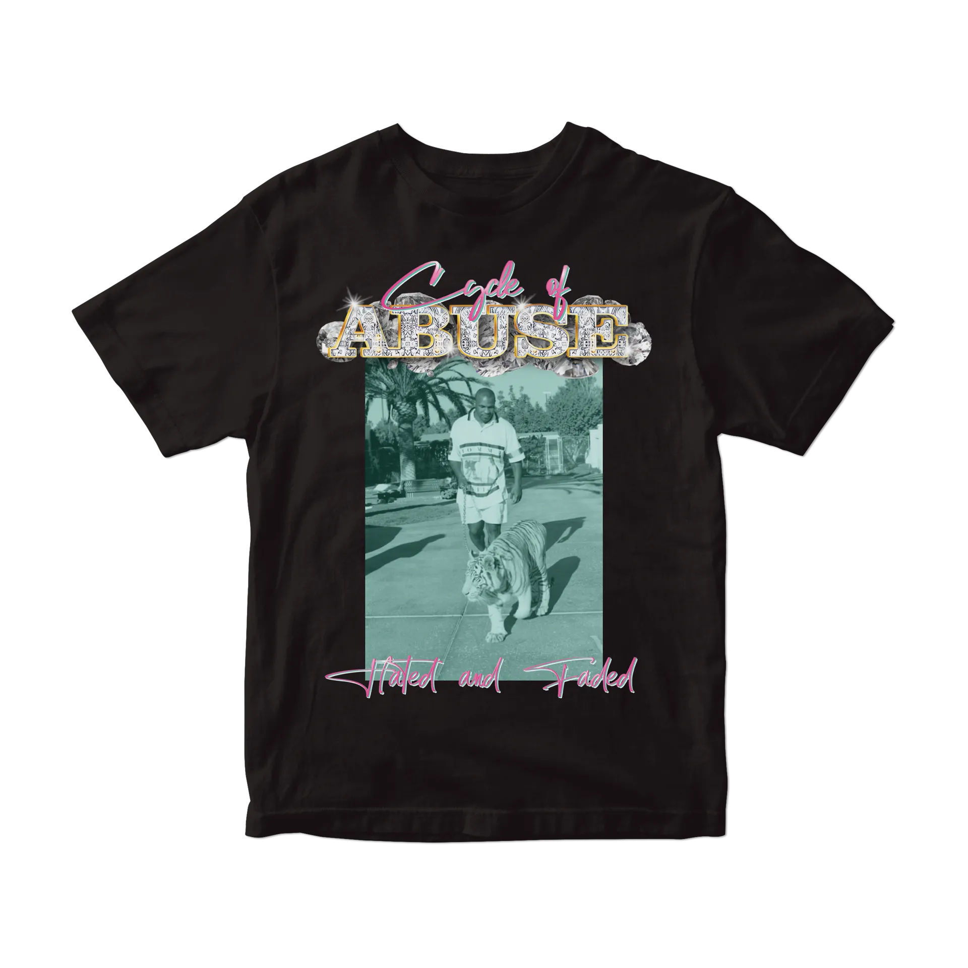 Cycle of Abuse - Hated and Faded t-shirt