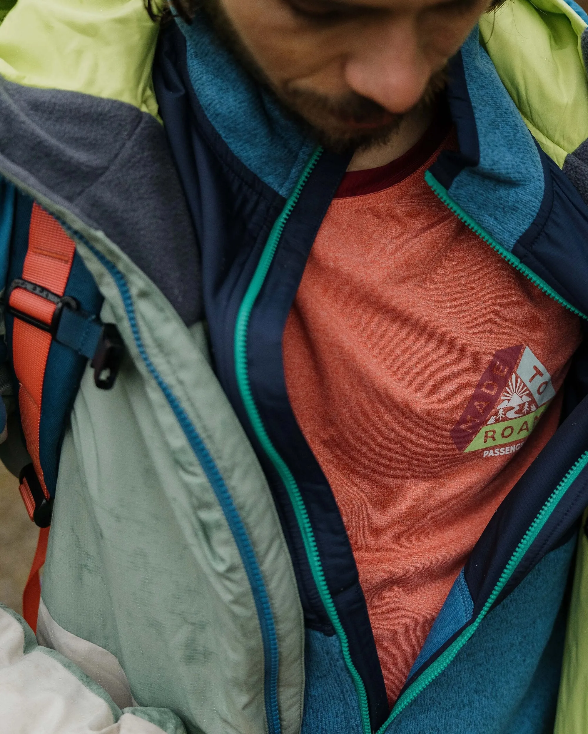 Daybreak Lightweight Recycled Thermore® Insulated Jacket - Pistachio/Blue Steel