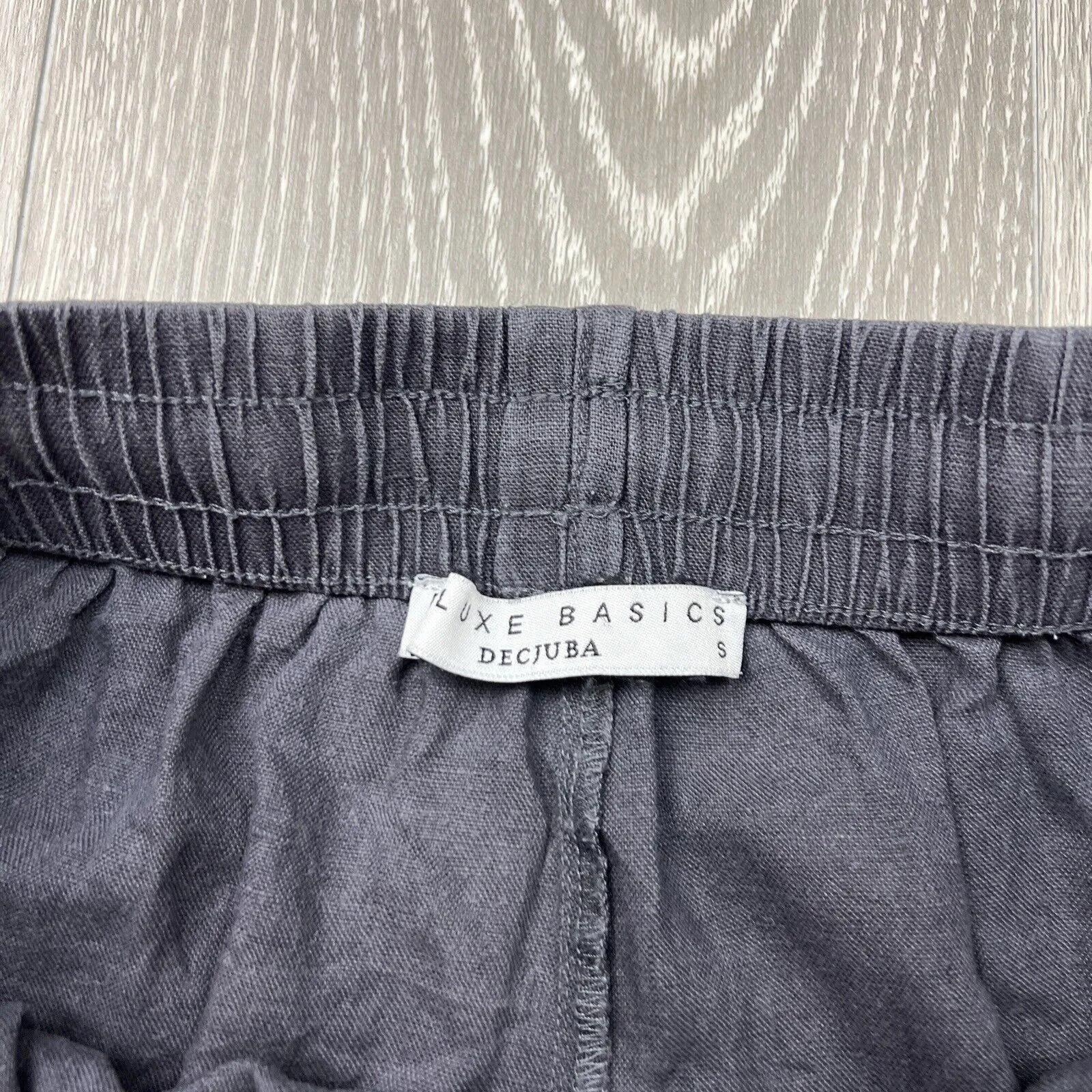 Decjuba D-Luxe Womens Linen Shirts Size Small
