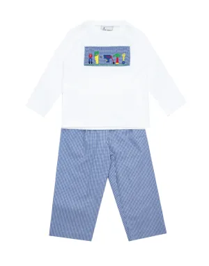 Delaney Tools Smocked Pant Set