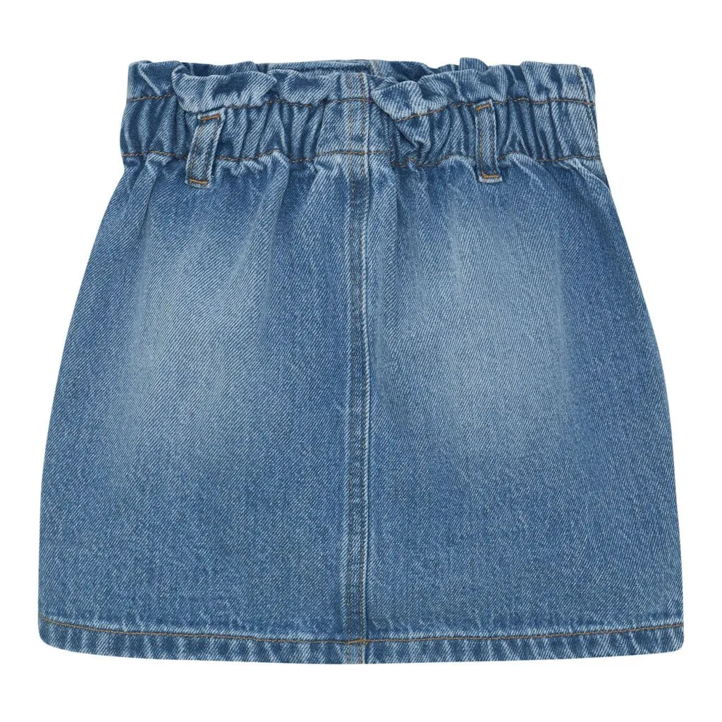 Denim Skirt Light Denim Blue