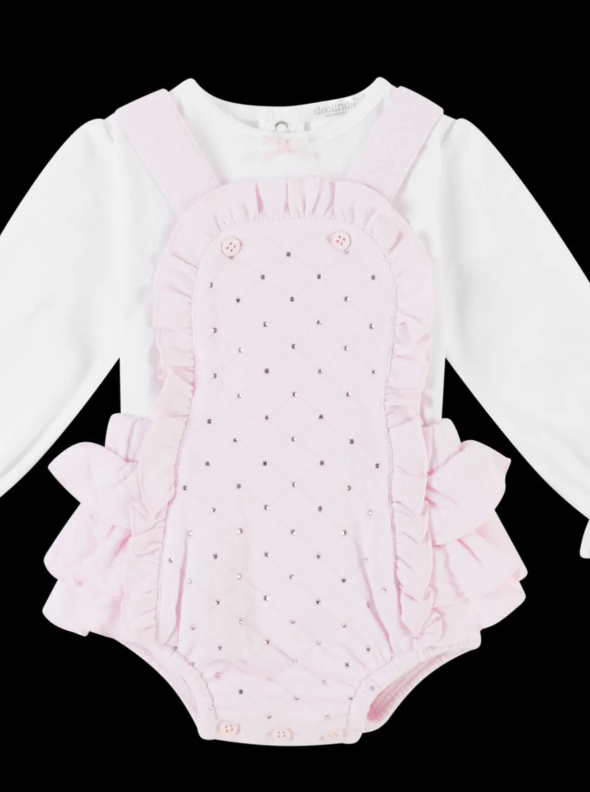 Deolinda pink romper.    07231648