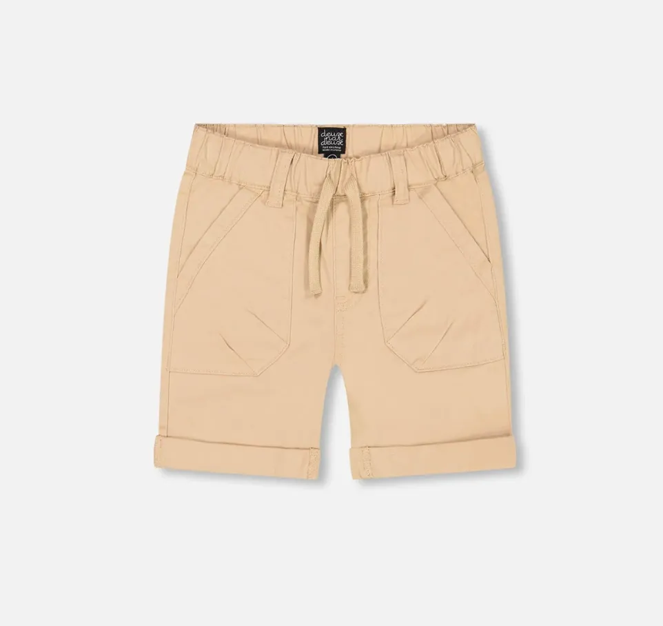 Deux Par Deux Stretch Twill Short Ginger Root