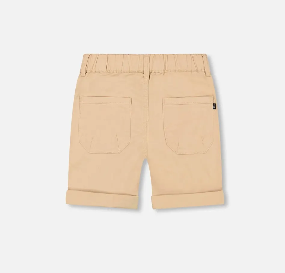 Deux Par Deux Stretch Twill Short Ginger Root