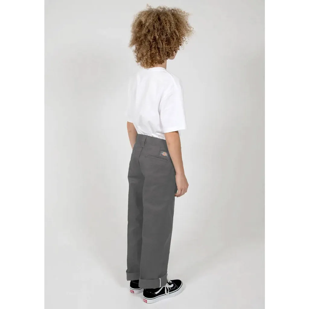 DICKIES 478 ORIGINAL FIT YOUTH PANTS - CHARCOAL