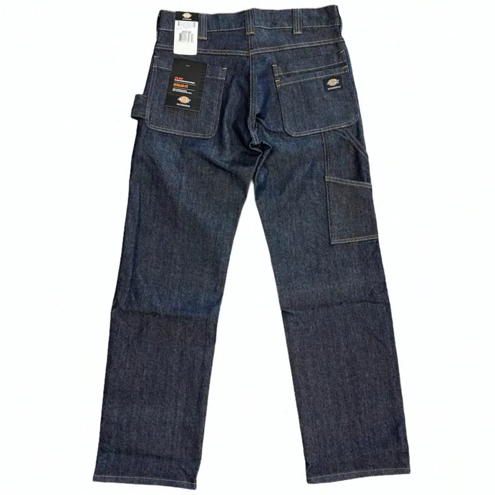 DICKIES SKATEBOARDING DENIM UTILITY PANT RINSED INDIGO BLUE