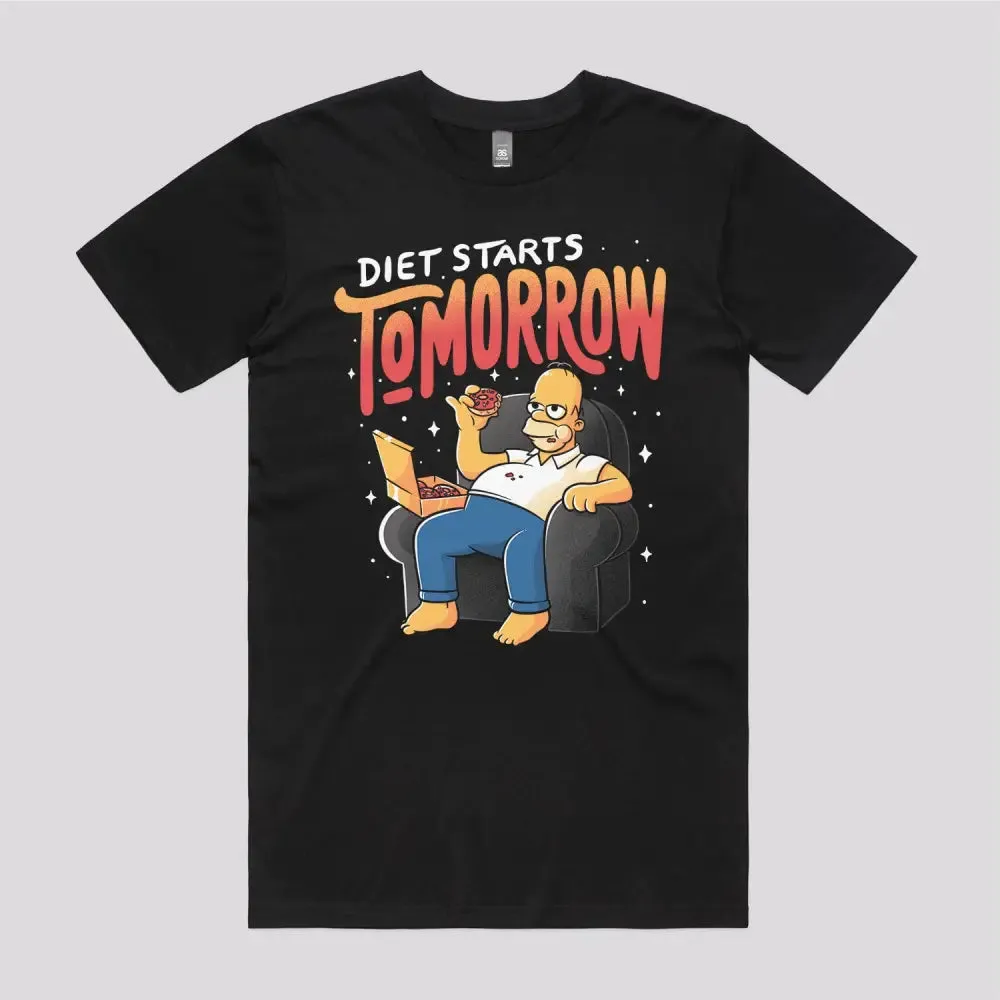 Diet Starts Tomorrow T-Shirt