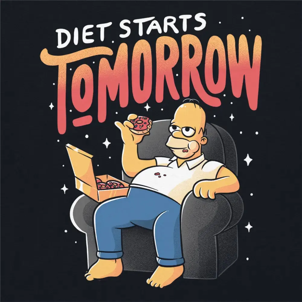Diet Starts Tomorrow T-Shirt