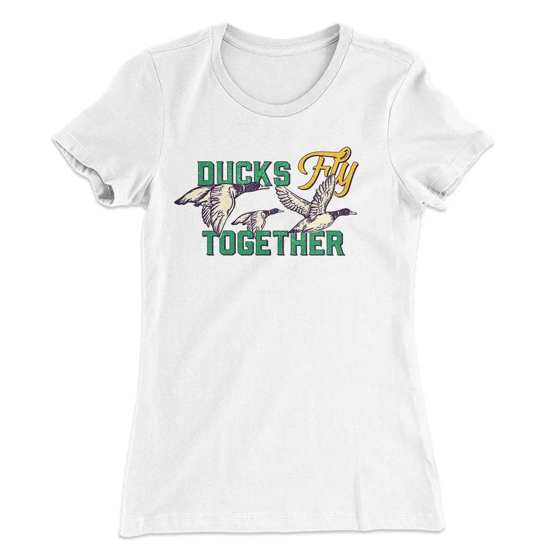 Ducks Fly Together Women's T-Shirt