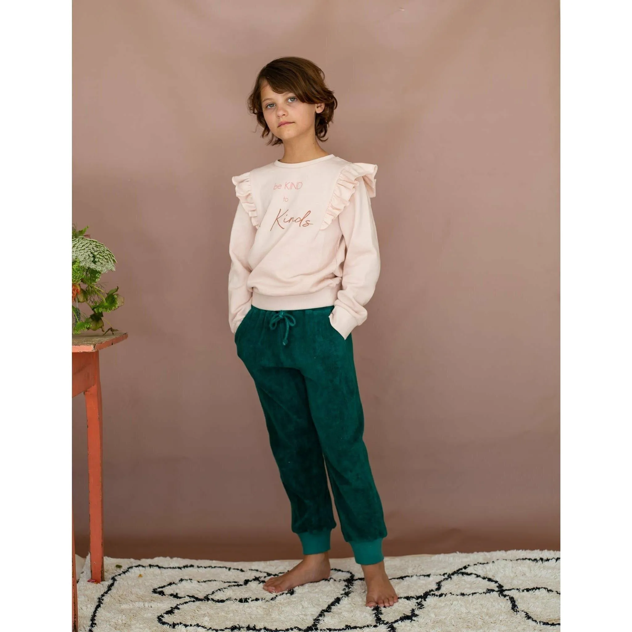 Ellen Trackpants-Ever Green