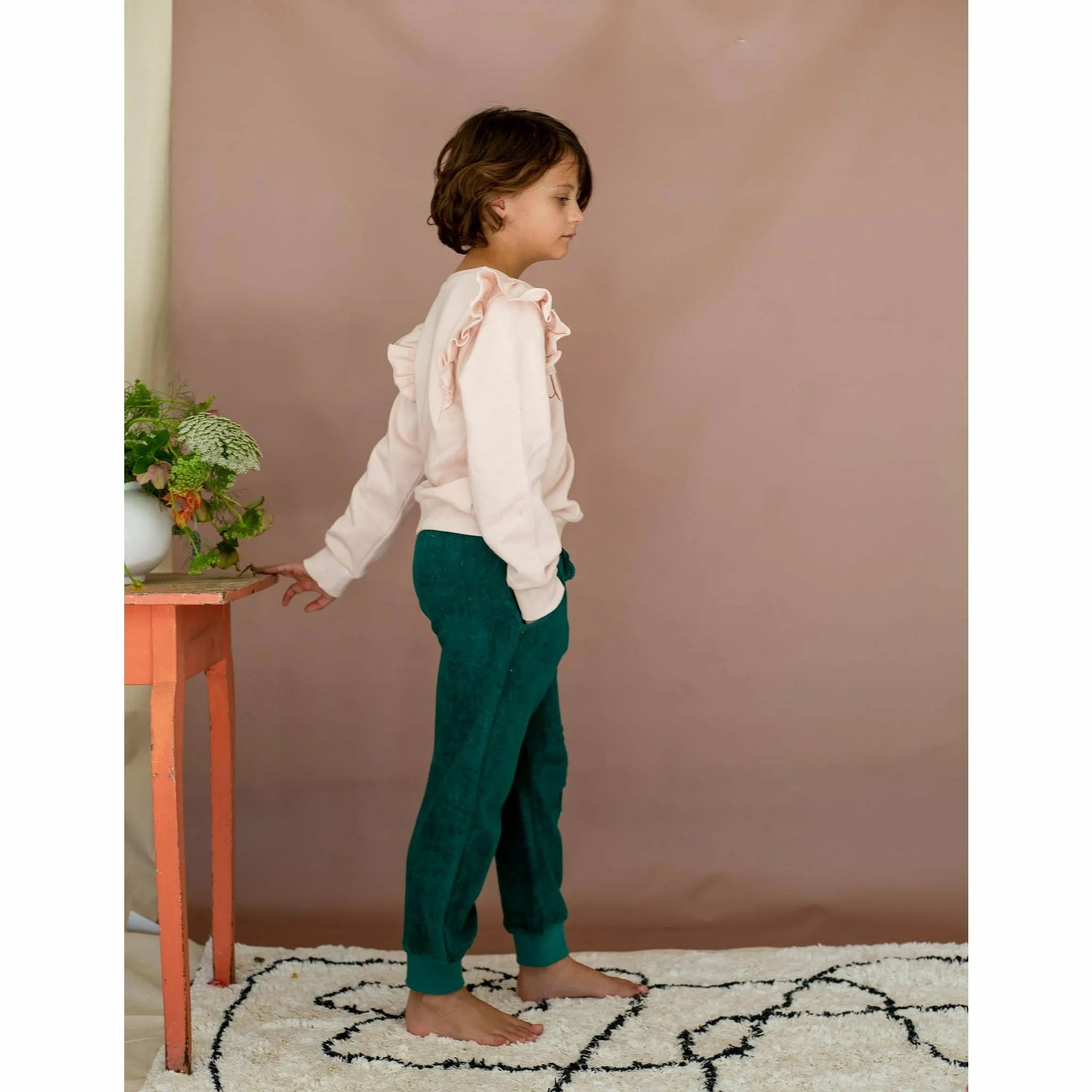 Ellen Trackpants-Ever Green