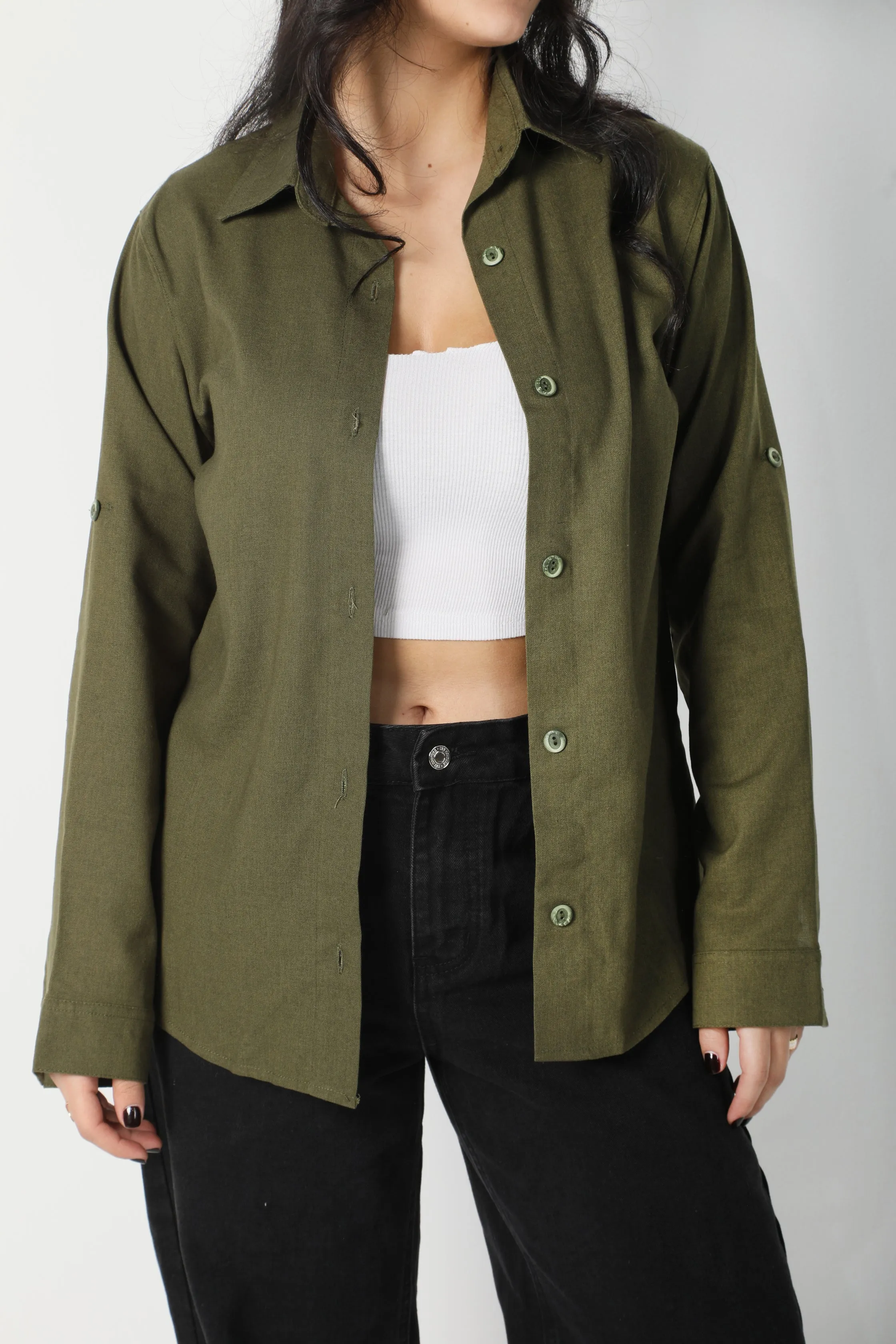 Fall & Winter Green Shirt