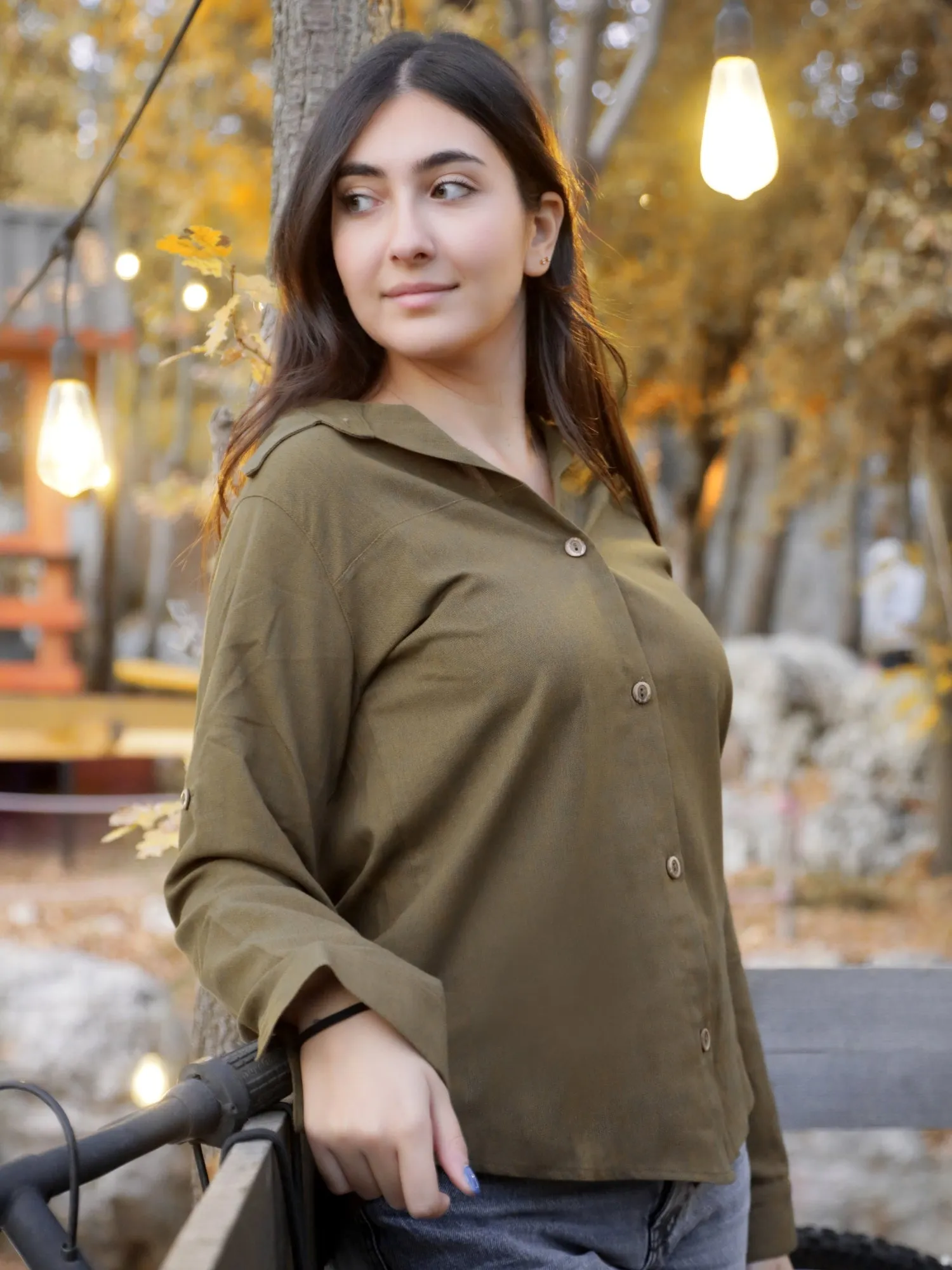 Fall & Winter Green Shirt