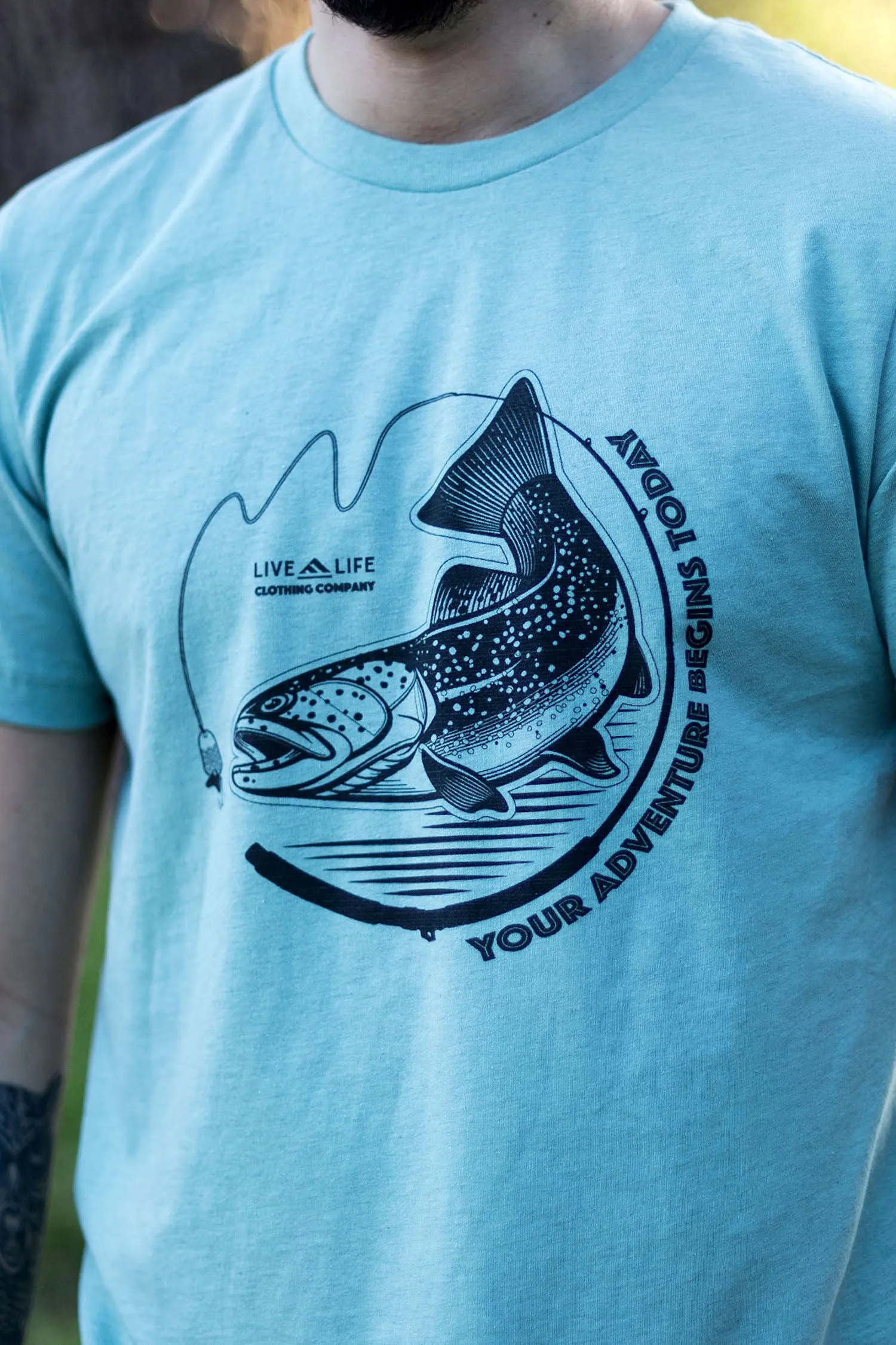 Fish Life Mens Tee