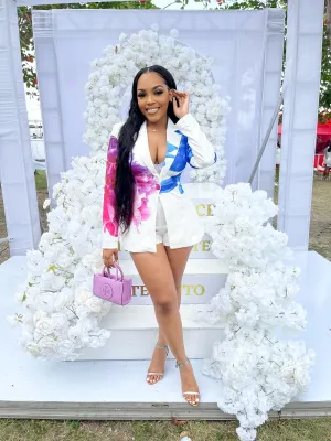 Floral Shorts Set