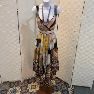 Flowy Multi print Dress