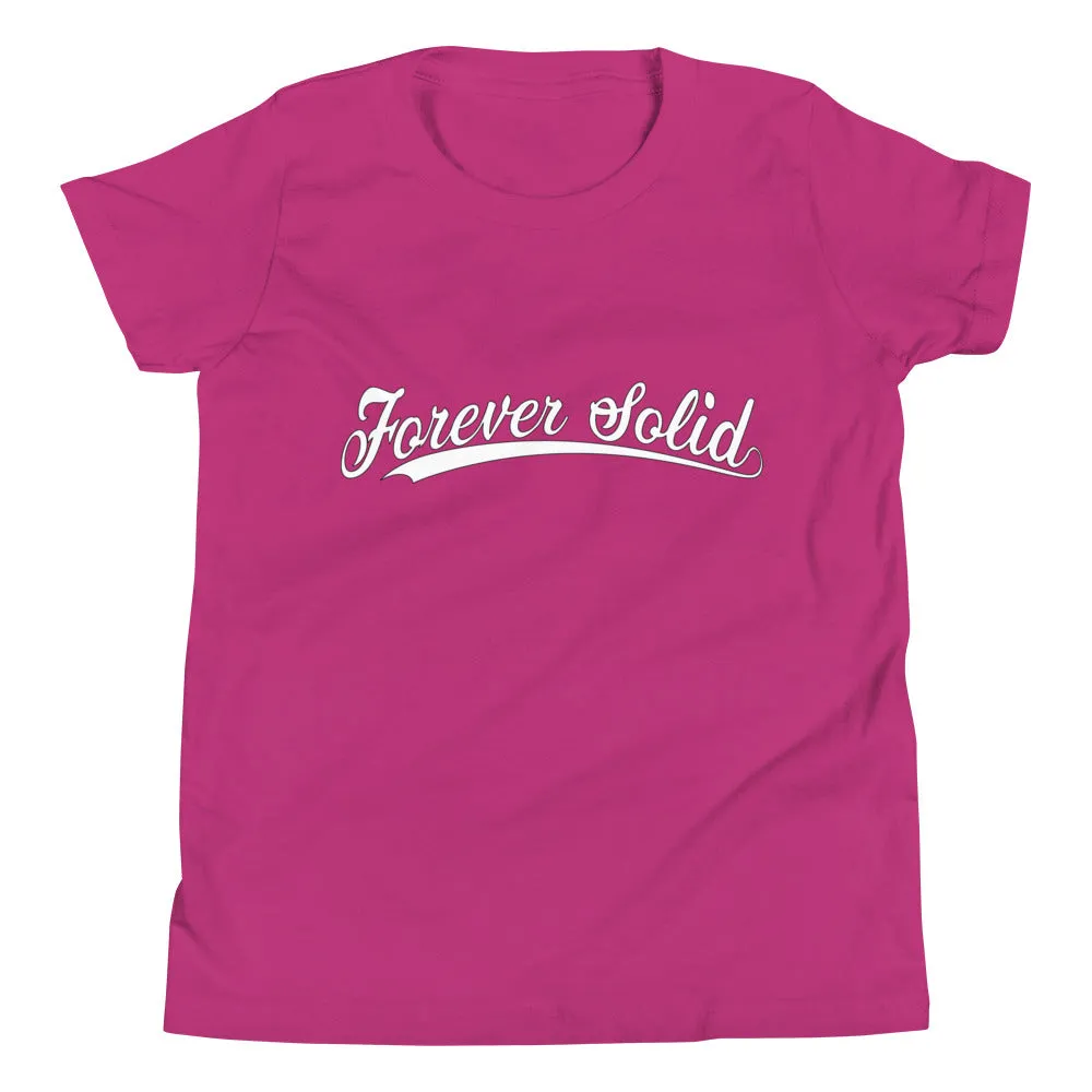 Forever Solid Youth Short Sleeve T-Shirt