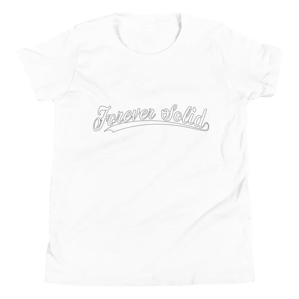 Forever Solid Youth Short Sleeve T-Shirt