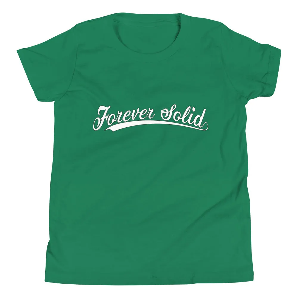 Forever Solid Youth Short Sleeve T-Shirt