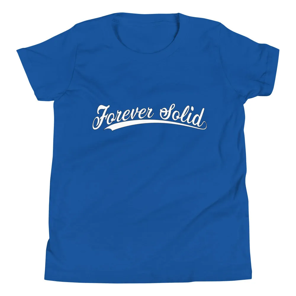 Forever Solid Youth Short Sleeve T-Shirt