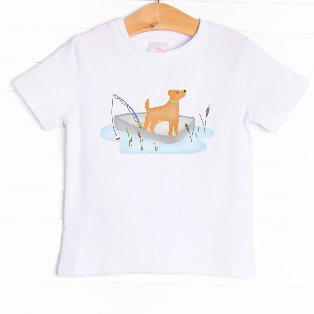 Four Legged Fishing Graphic Tee