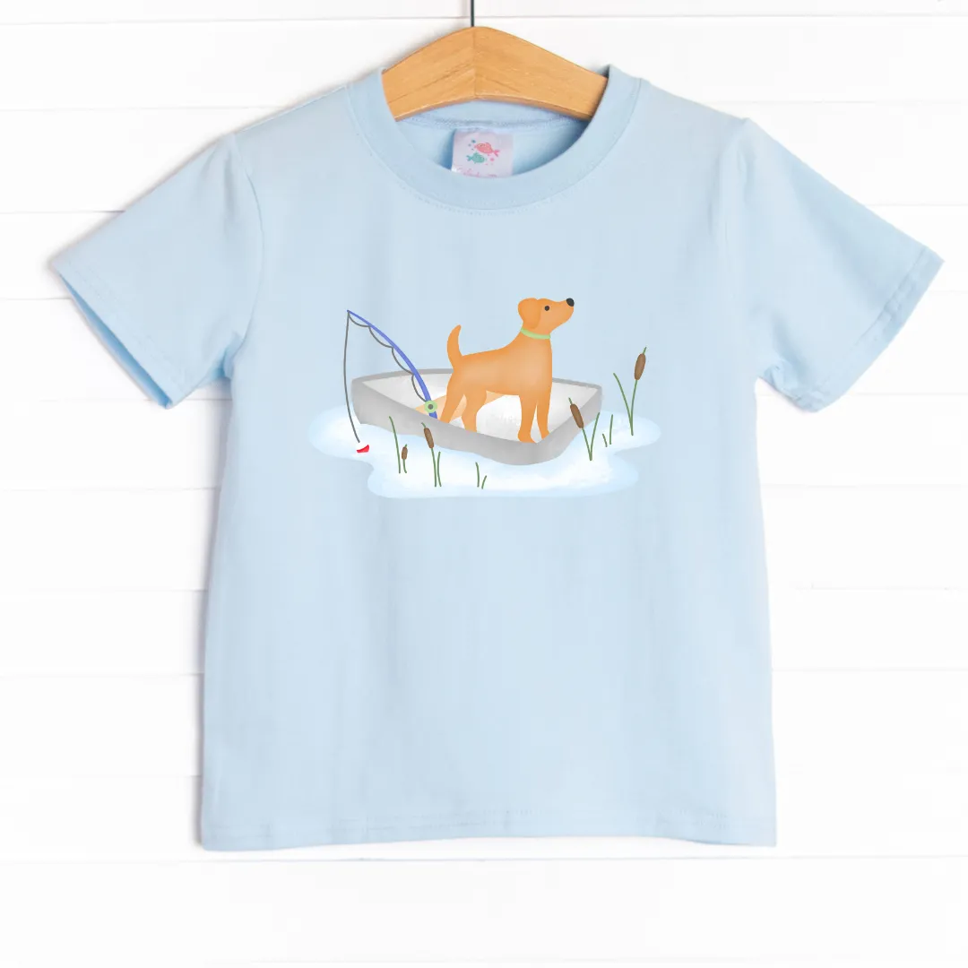 Four Legged Fishing Graphic Tee